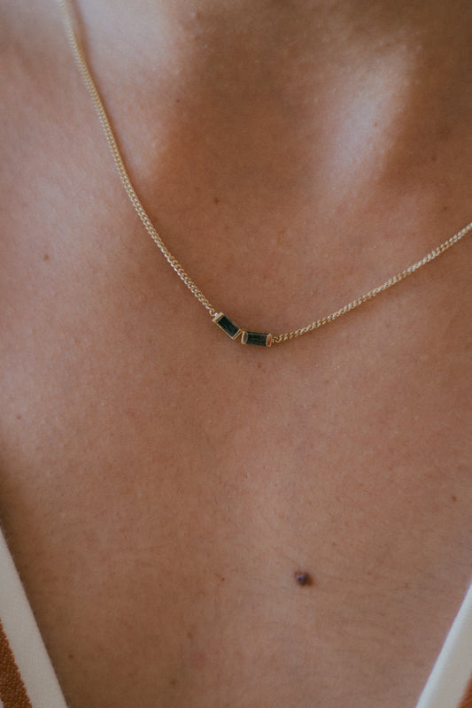 Noa Necklace with Diamonds