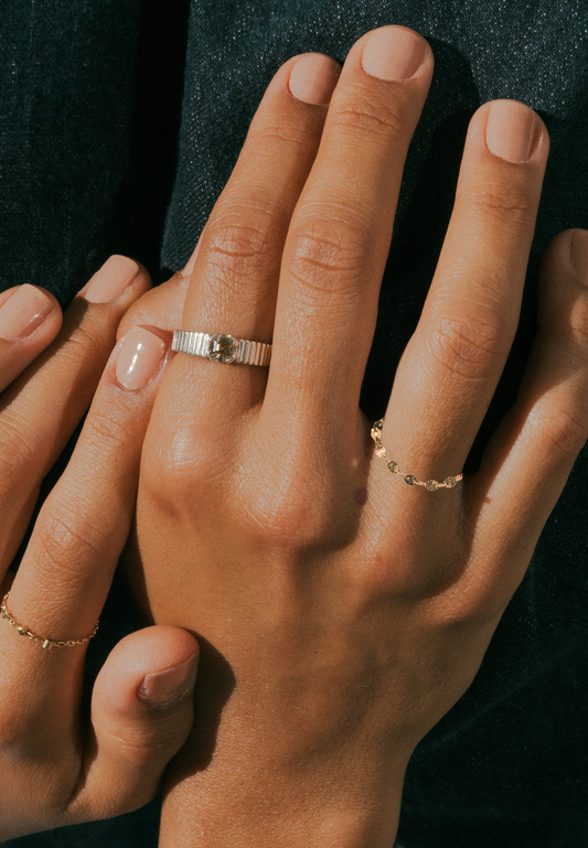 Aurora Chain Ring -- Limited Edition