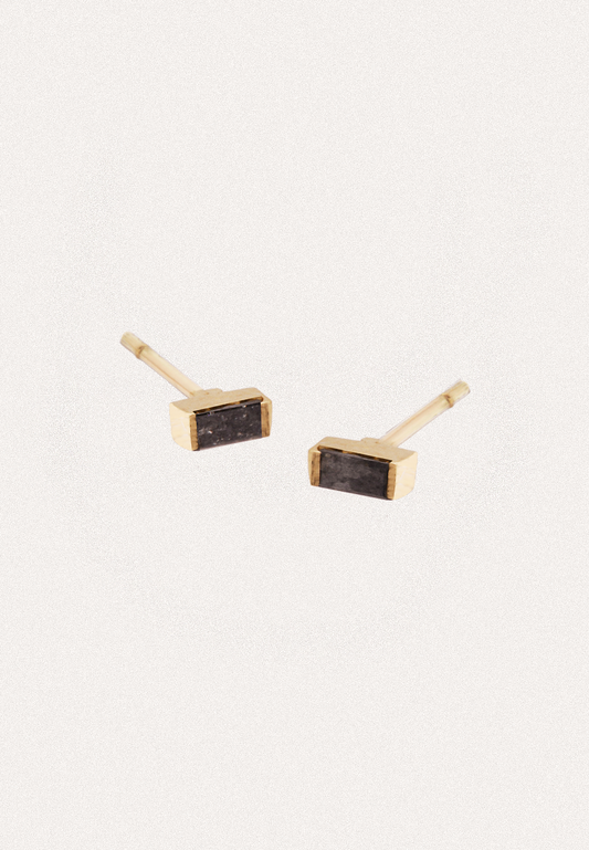 Noa Salt and Pepper Diamonds Studs - Adriana Chede Jewellery