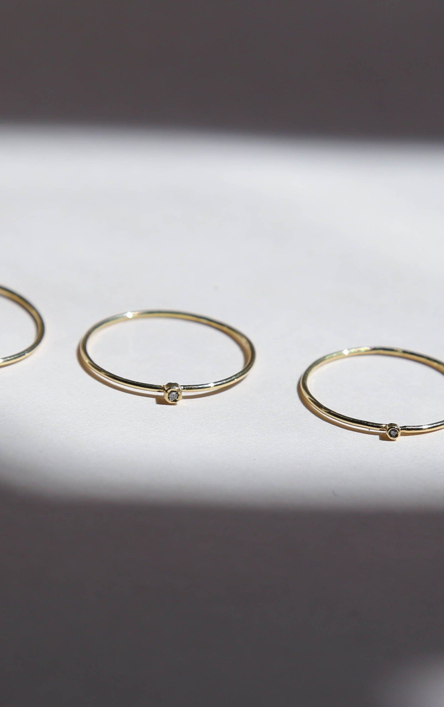 Delicate Diamond Gold Ring - Buy Online Jewellery Free Worldwide Shipping