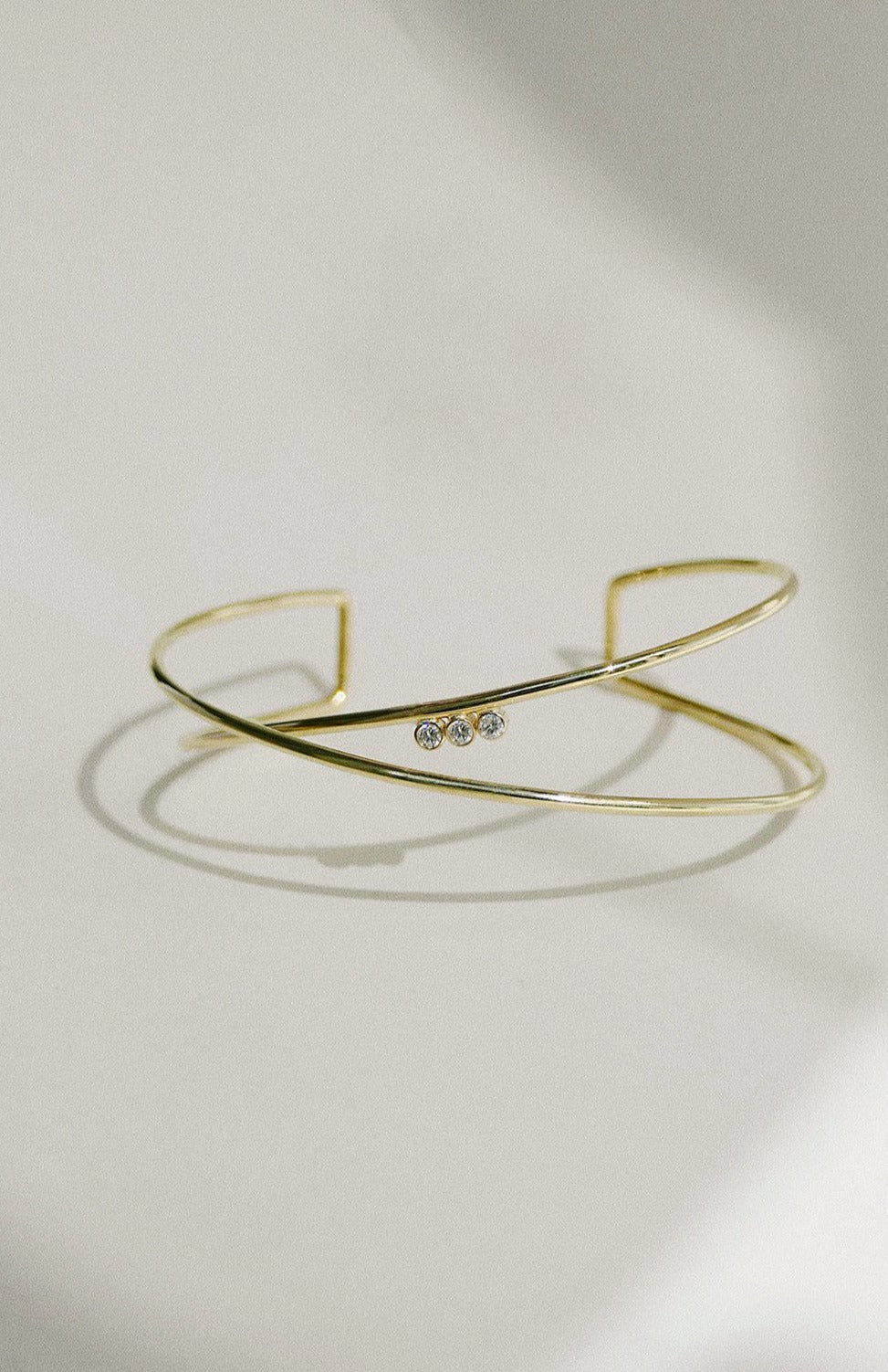 Voyage Bangle with Diamonds for Women - Adriana Chede Jewellery