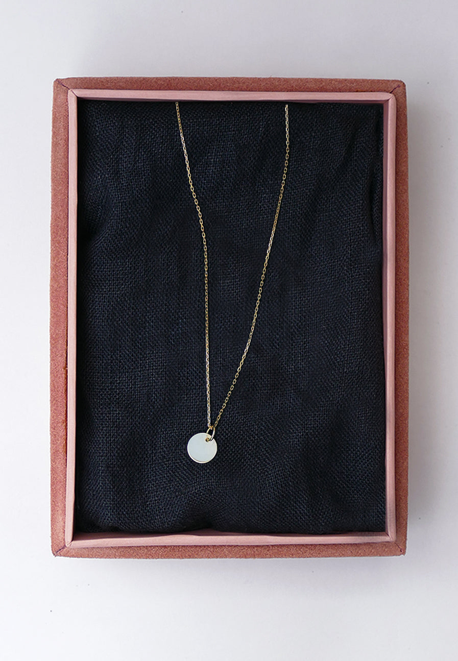 Single Letter 9ct Gold Pendant - Adriana Chede Jewellery