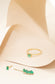 Emerald Brazilian Gemstones Earcuff Solid Gold London - Adriana Chede Jewellery