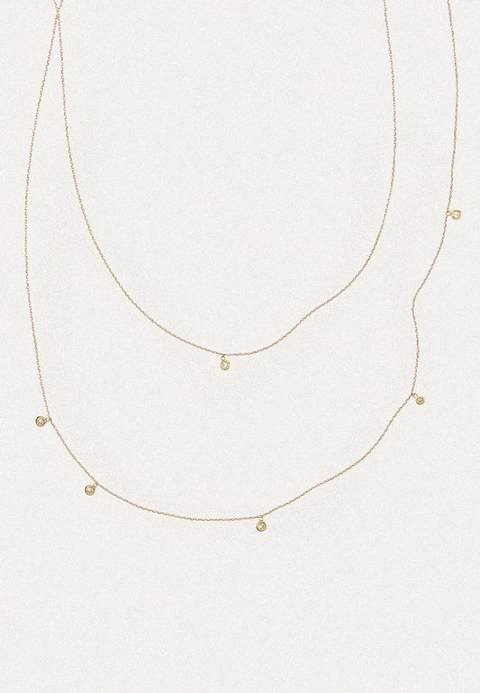 Endless Necklace - Diamonds by Adriana Chede Jewellery