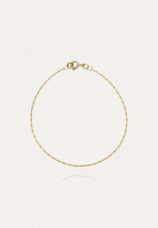 Hayseed Solid Gold Bracelet - Adriana Chede Jewellery London