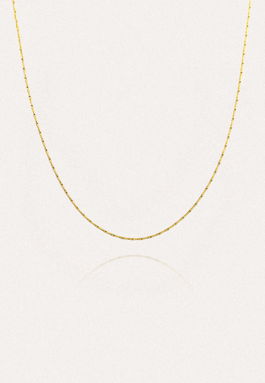 Solid Gold Hayseed Chain - Adriana Chede Jewellery